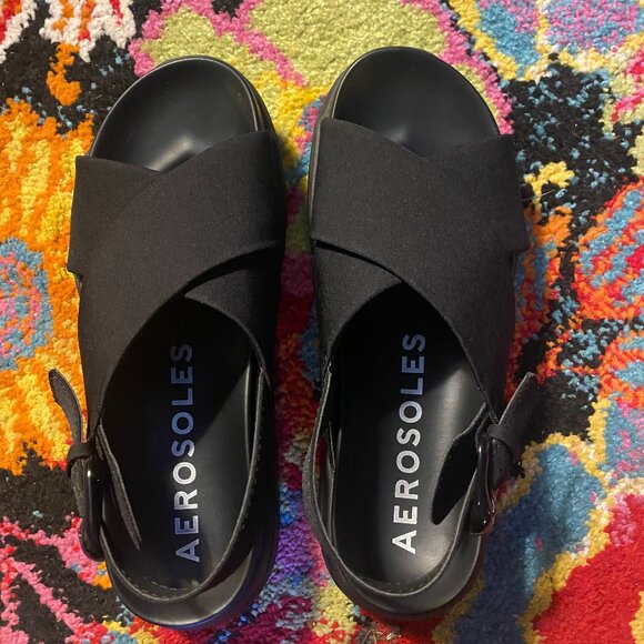 Aerosoles Harlow Sneaker Sandals 8-8 1/2 - Picture 1 of 3